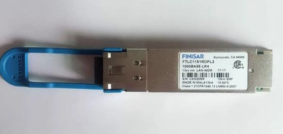 FINISAR FTLC1151RDPL2 QSFP28 100GBASE LR4 10km Transceiver Module
