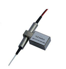 Highly Stable Fiber Optic Switch , 1x2 Single Mode Mechanical Optic Switch
