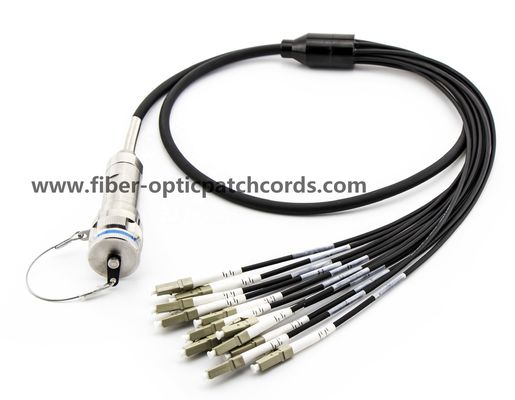 FTTA Base station J599 to LC 12/24 Fiber Cores Fiber Optic Patch Cord Military