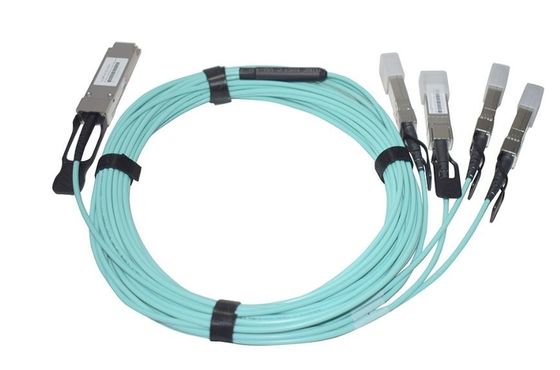 AOC 40G QSFP+ to 4x SFP+ Active Optical fiber Cable AOC QSFP+ 5M OM3