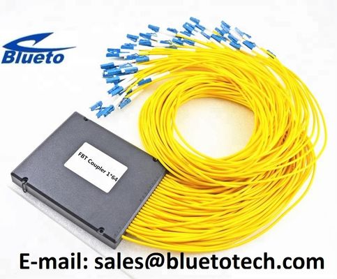 Low PDL FTTX System Fiber Optic Splitter 1550nm With LC Connector