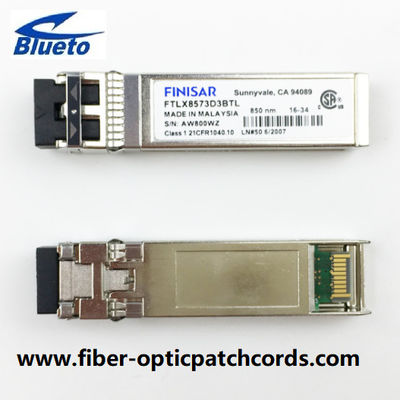 FINISAR FTLX8573D3BTL 10G 850nm 300m SFP Transceiver Module LC Duplex Connector