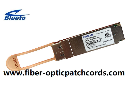 Finisar FTLC9551SEPM QSFP28 100GBASE-SR4 ONT OUT4 SFP Module 850nm 100M OM4 MMF 4x25/28G MPO12