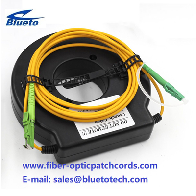 OTDR Lunch Cable E2000/APC-LC/APC 1km SM Fiber Optic Test Cable Small Box E2000 APC To LC APC OTDR