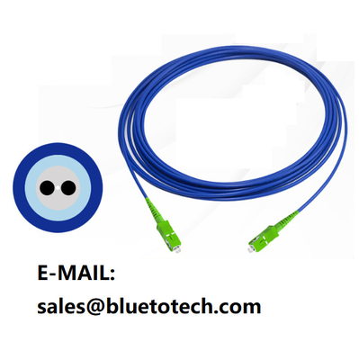 Polarization Maintaining PM Patch Cord SC/APC To SC/APC 3mm  Armored PM Patch Cord Single Mode Simplex SC/APC Connector