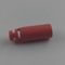 Red color 3mm diameter 15mm length LC fiber optic connector boots
