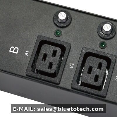 High Power 125A Fiber Optic Accessories C13 C19 PDU Power Distribution Unit