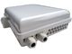 FTTH PLC Splitter 16 Port Outdoor Fiber Distribution Box For SC UPC APC Adapter IP65