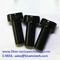 Black Green 2.5mm Protective Fiber Optic Dust Caps FTTX Plastic Colored