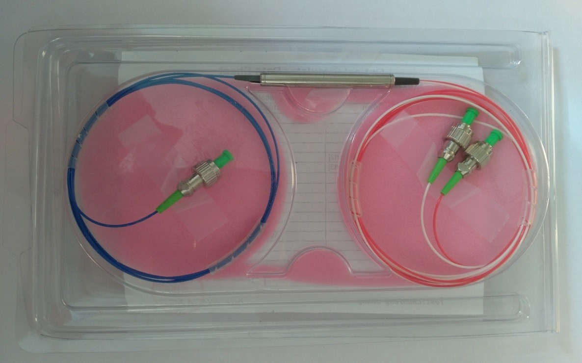 S+C+L 3 Port Optical Switch FC/APC Connector Polarization Maintaining ...