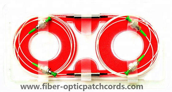 980/1550nm Filter Optical WDM PM Coupler With FC/APC Connectors