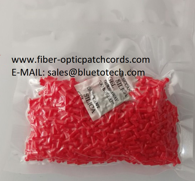 Fiber Optic Dust Caps LC 1.25mm for LC Connector Yellow Red Green Clear